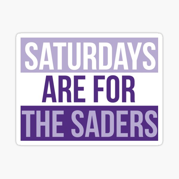 Item preview, Saturday Saders designed and sold by kyliehampton.