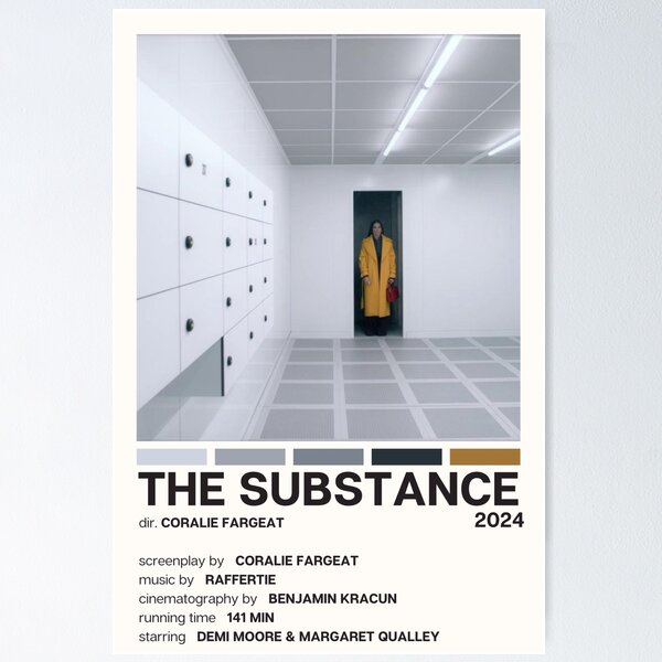 Artikel-Vorschau von The Substance (2024) Movie Poster, designt und verkauft von YellowishCat15.