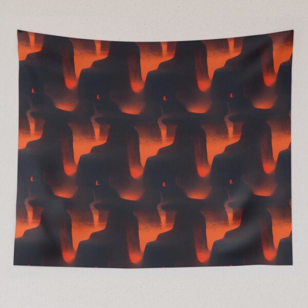 Item preview, Ethereal Place Fog Abstract Glow designed and sold by patternicco.
