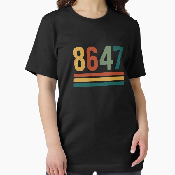 Vista previa del artículo con la obra «86 47 Anti Trump», diseñado y vendido por Elysian Arts.
