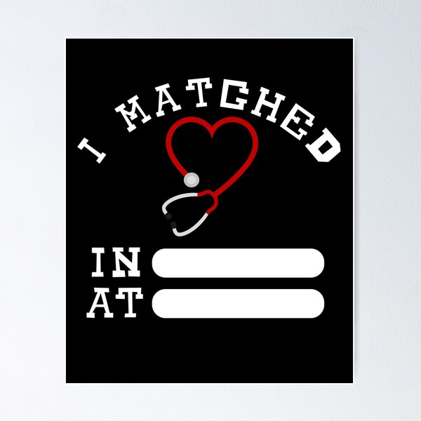 Item preview, I Matched Residency Match Day 2025 Medical Student designed and sold by ArtFromBeyond.