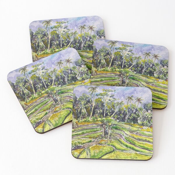 Item preview, Rice Terraces in the Rainforest designed and sold by ForsterDesign.