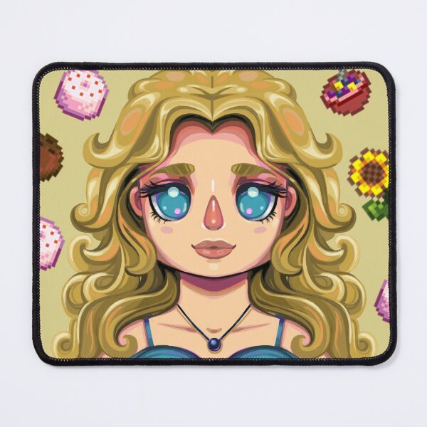Item preview, Haley Chibi Stardew Valley Fanart with her Favorite GIfts designed and sold by Savi Singh.