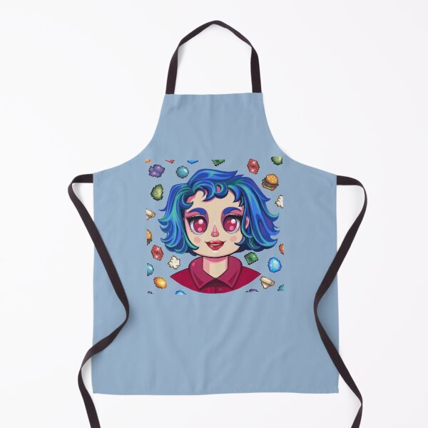 Item preview, Emily Chibi Stardew Valley Fanart with her Favorite GIfts designed and sold by Savi Singh.