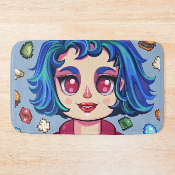 Item preview, Emily Chibi Stardew Valley Fanart with her Favorite GIfts designed and sold by Savi Singh.