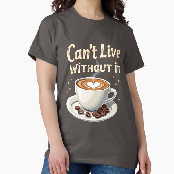 Artikel-Vorschau von Kann nicht ohne Kaffeeliebe leben, designt und verkauft von GealMosi Designs.