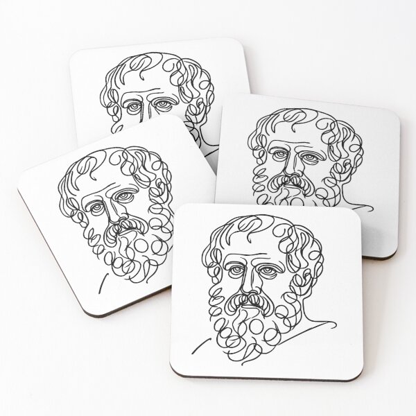 Item preview, Minimalist Aristotle designed and sold by serendipitouspicks.