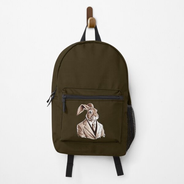 Item preview, Brown bunny wearing brown coat designed and sold by Nature's Palette.