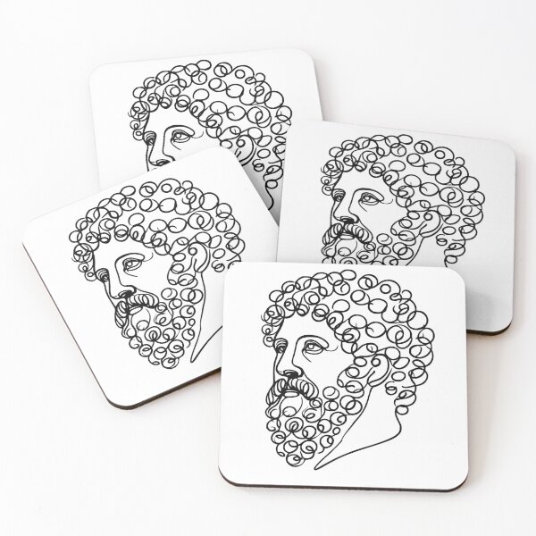 Item preview, Marco Aurelio minimalista designed and sold by serendipitouspicks.