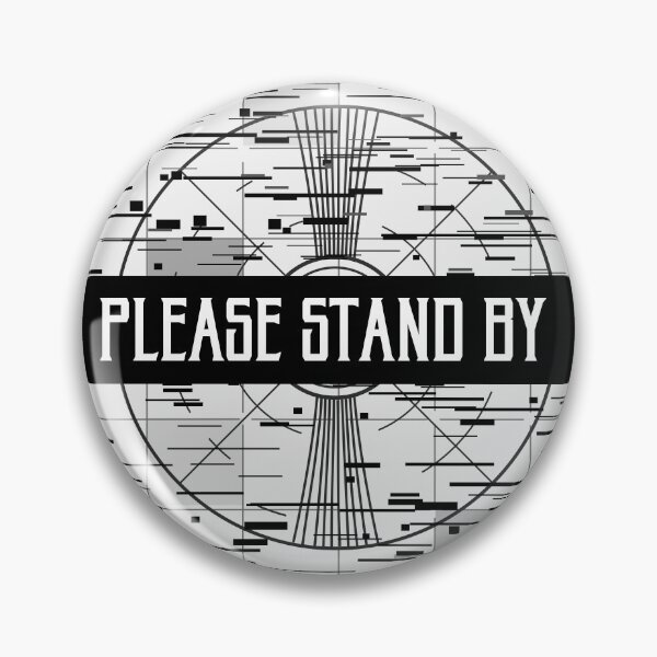 Item preview, Please stand by vintage tv test pattern screen with glitches designed and sold by Jdawnink.