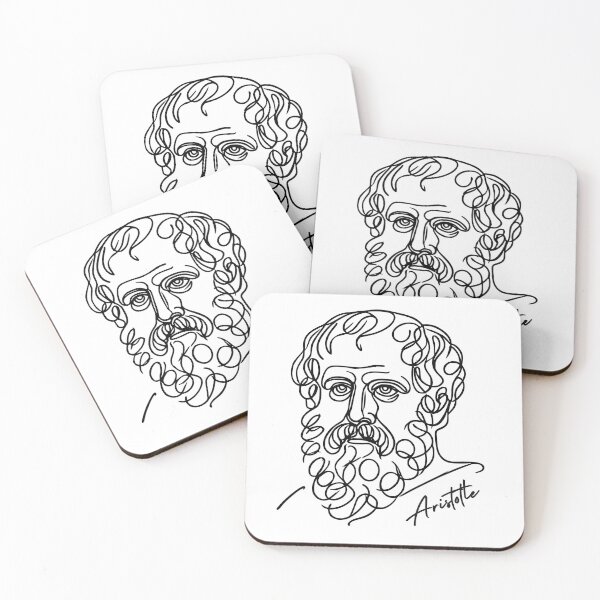 Item preview, Minimalist Aristotle (with name) designed and sold by serendipitouspicks.