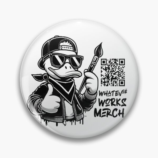 Item preview, Whatever Works Merch Logo and QR Code designed and sold by WhatevrWrksMrch.