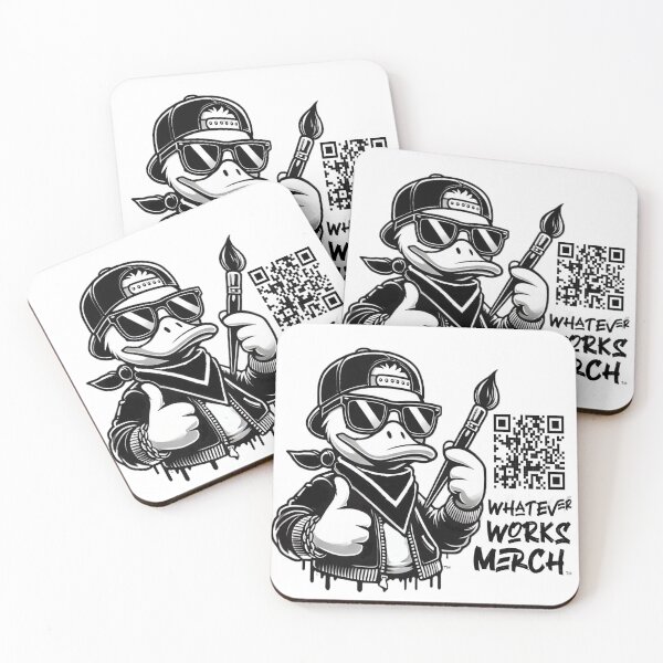 Item preview, Whatever Works Merch Logo and QR Code designed and sold by WhatevrWrksMrch.