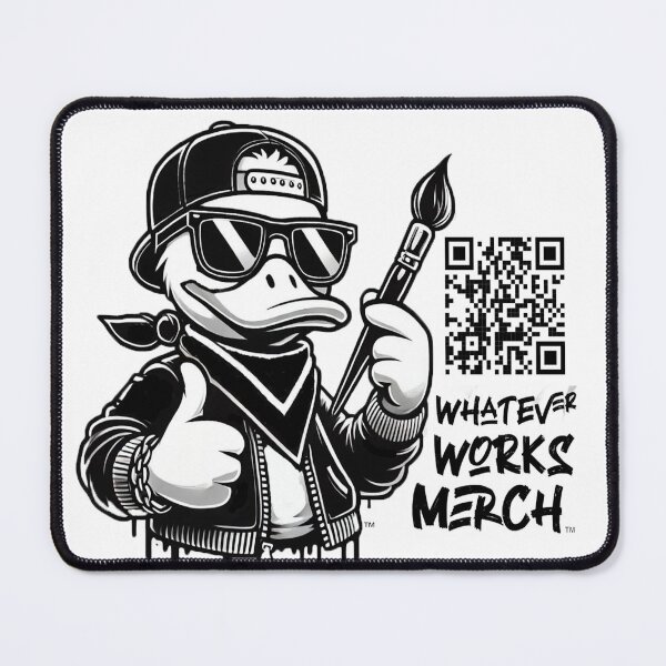 Item preview, Whatever Works Merch Logo and QR Code designed and sold by WhatevrWrksMrch.