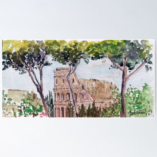 Item preview, Coliseum among Nature designed and sold by ForsterDesign.