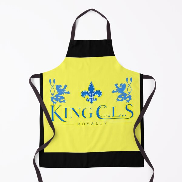 Item preview, King C.L.S Royalty Double Lion Fleur De Lis | Banana Yellow | Royal Blue | Light Royal Blue  designed and sold by Kingcls.