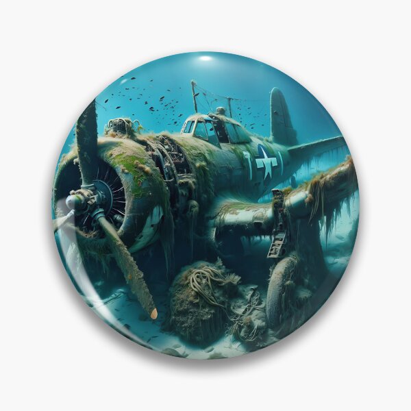 Item preview, Sunken airplane designed and sold by CreativeGorillas.