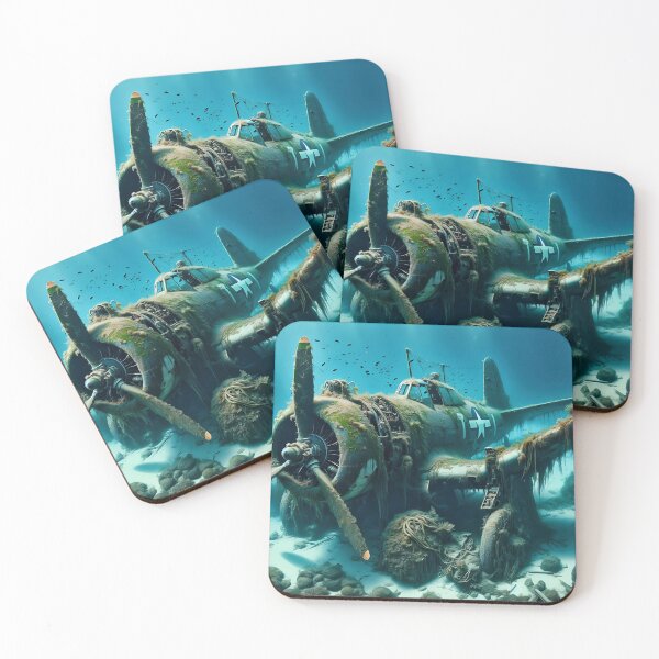 Item preview, Sunken airplane designed and sold by CreativeGorillas.
