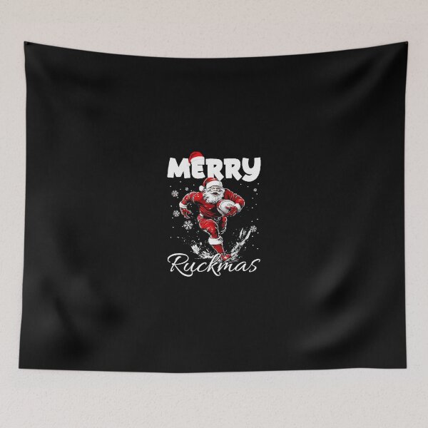 Item preview, Christmas Merry Ruckmas - Funny Xmas Rugby Holiday Gift  designed and sold by GabrieSketcham.