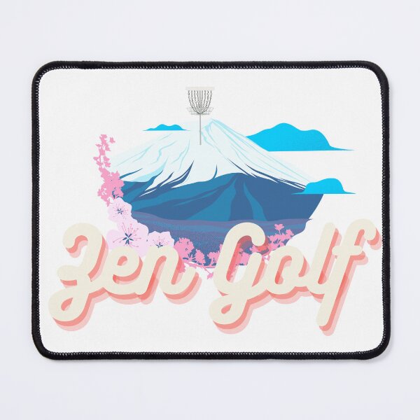 Item preview, Zen Golf Disc Golf Art Mount Kilimanjaro Flowers designed and sold by teenugs.