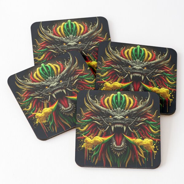 Item preview, Shockwave Dragon Reggae | Vibrant and Alternative Design designed and sold by ArteAnimal2020.