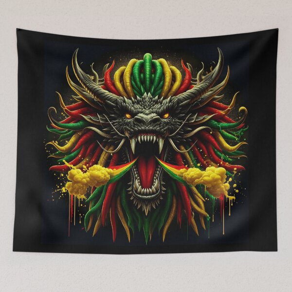 Item preview, Shockwave Dragon Reggae | Vibrant and Alternative Design designed and sold by ArteAnimal2020.