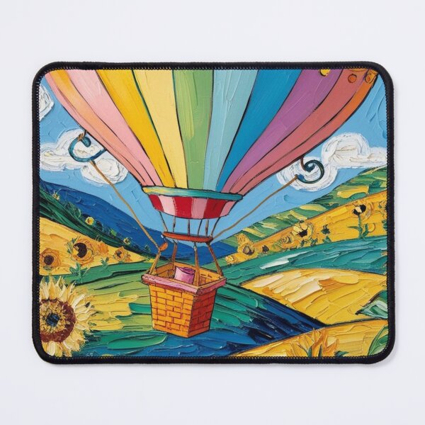 Item preview, Vangogh inspired Hot Air Balloon  designed and sold by Tayrenstars.