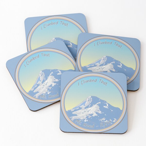 Item preview, I Climbed That - Mt Hood designed and sold by ErynFalasDesign.