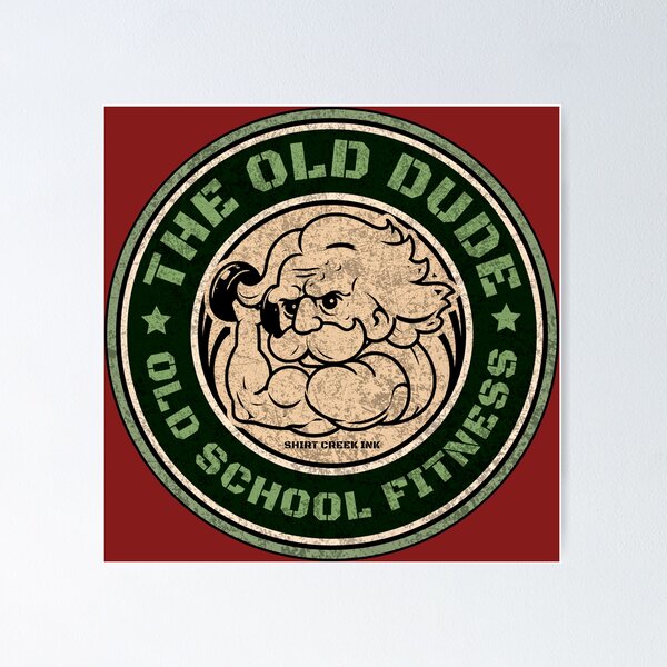 Item preview, OLD DUDE FITNESS DESIGN designed and sold by SHIRTCREEKINK.
