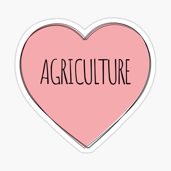 Aperçu de l'œuvre J'aime le cœur de l'agriculture créée et vendue par MaryAller.