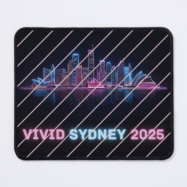 Item preview, VIVID 2025 - SYDNEY OPERA HOUSE AUSTRALIA designed and sold by HappyHarmonyArt.