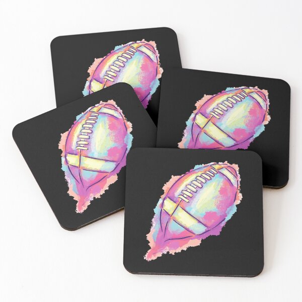 Item preview, Colorful American Football Splash Design designed and sold by GabrieSketcham.
