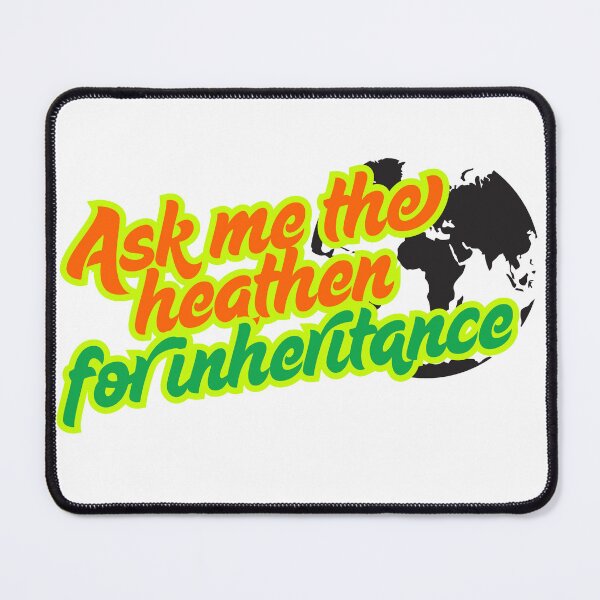 Item preview, Ask me the heathen for inheritance, derived from Psalm 2:8 designed and sold by Faithloveshop.
