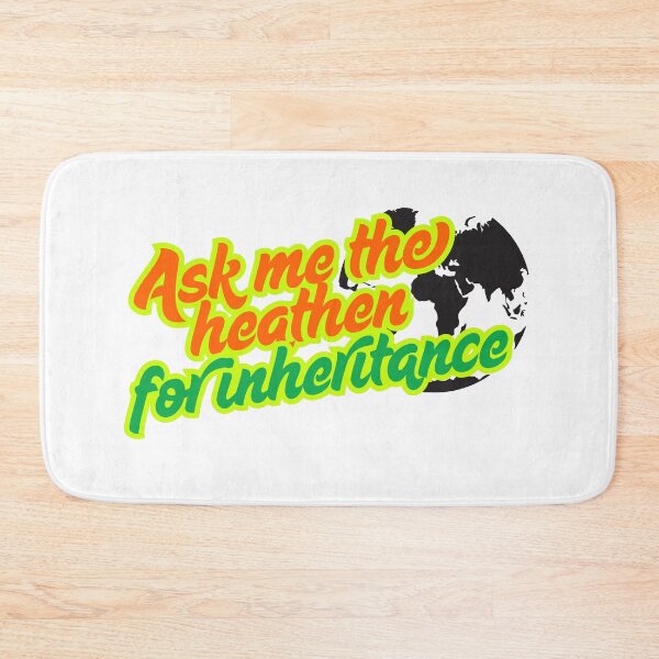 Item preview, Ask me the heathen for inheritance, derived from Psalm 2:8 designed and sold by Faithloveshop.