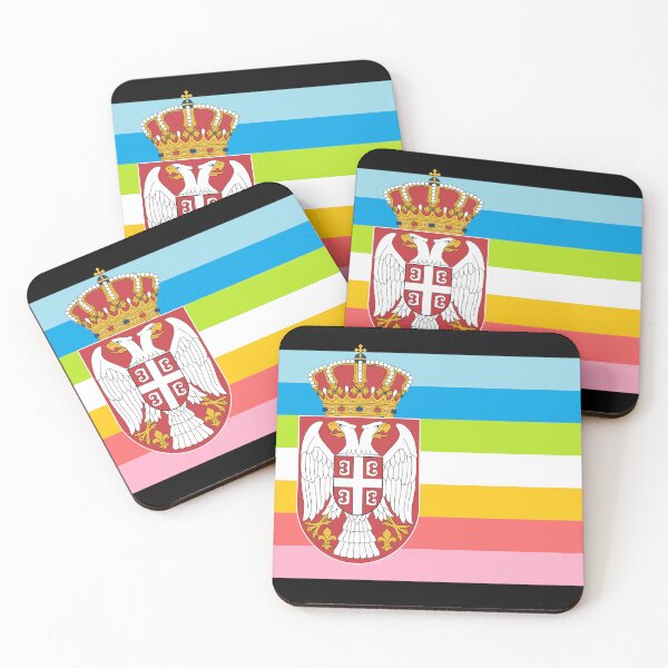 Item preview, Serbia Genderqueer Pride Flag designed and sold by WokeBespoke.