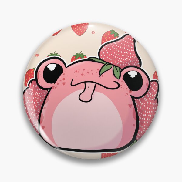 Item preview, STRAWBERRY FROGGER designed and sold by AnjuDoesStuff.