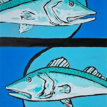 Artwork thumbnail, Snook Fish by RudyYoder