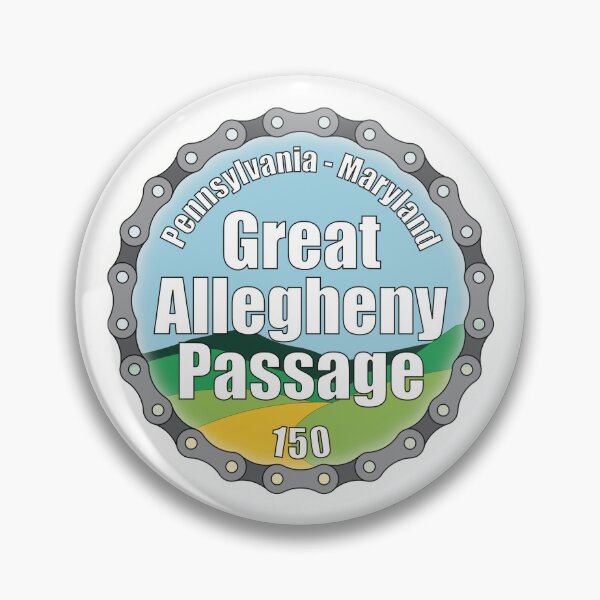 Item preview, Great Allegheny Passage Rail Trail  designed and sold by PurpleCowStudio.