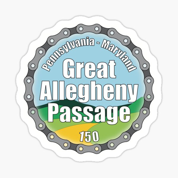 Item preview, Great Allegheny Passage Rail Trail  designed and sold by PurpleCowStudio.