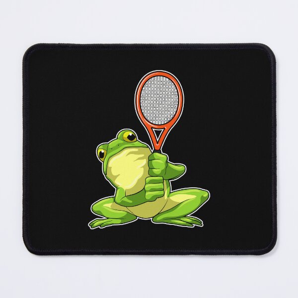 Item preview, Frog At Tennis With Tennis Racket designed and sold by miaa-artistshop.