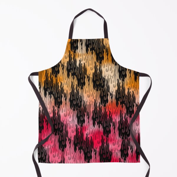 Item preview, orange and red gradient flame pattern designed and sold by JVNS.