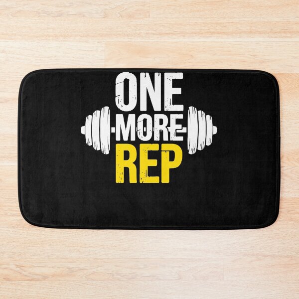 Item preview,  One More Rep Fitness Motivational Gym Humor designed and sold by smartrocket.