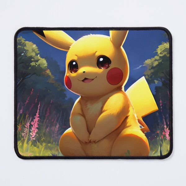 Artikelvorschau, Pikachu auf einem Feld entworfen und verkauft von PRISMATO.