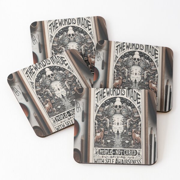 Item preview, The World Is Made Up Of Peoples Not Cursed With Self Awareness designed and sold by MajesticPx.
