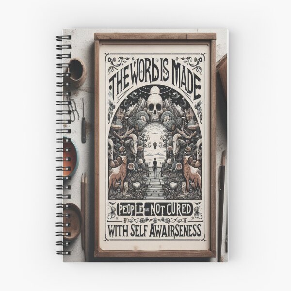 Item preview, The World Is Made Up Of Peoples Not Cursed With Self Awareness designed and sold by MajesticPx.