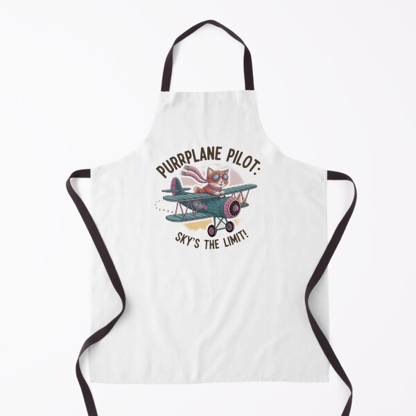 Item preview, Purrplane Pilot: Sky’s the Limit! | Adventure Cat Aviation Design designed and sold by bannzy.