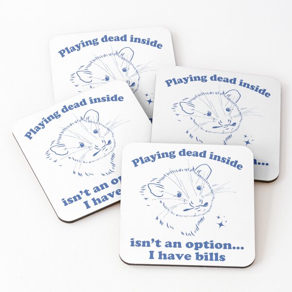 Item preview, Playing dead possum designed and sold by Chaos Haven.