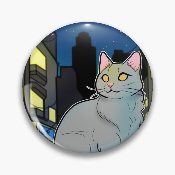 Item preview, cat in the city designed and sold by Chellelovesu.