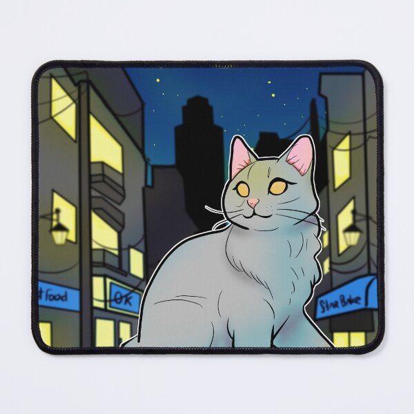 Item preview, cat in the city designed and sold by Chellelovesu.
