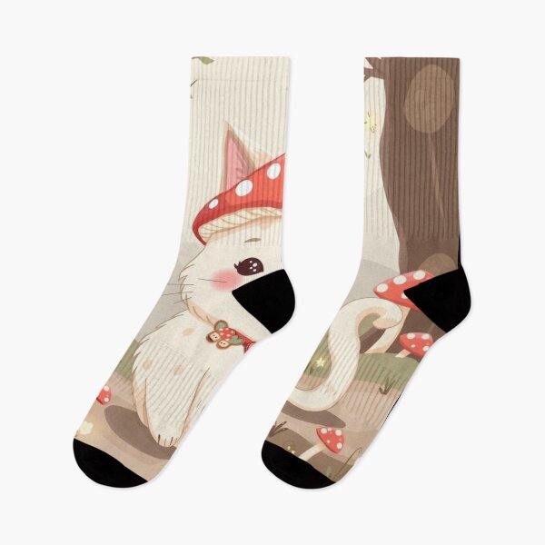 Item preview, Mushroom Cat 5 designed and sold by Dose of Dysfunction.